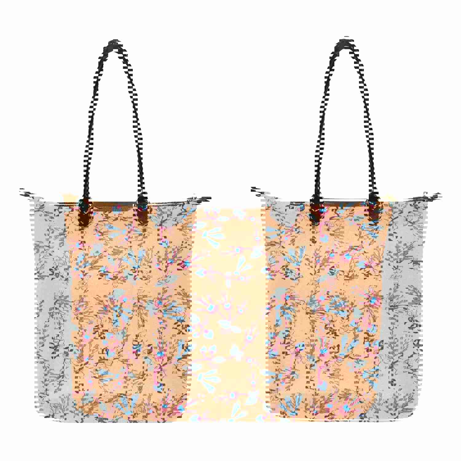 Swift Floral Peache Single-Shoulder Lady Handbag