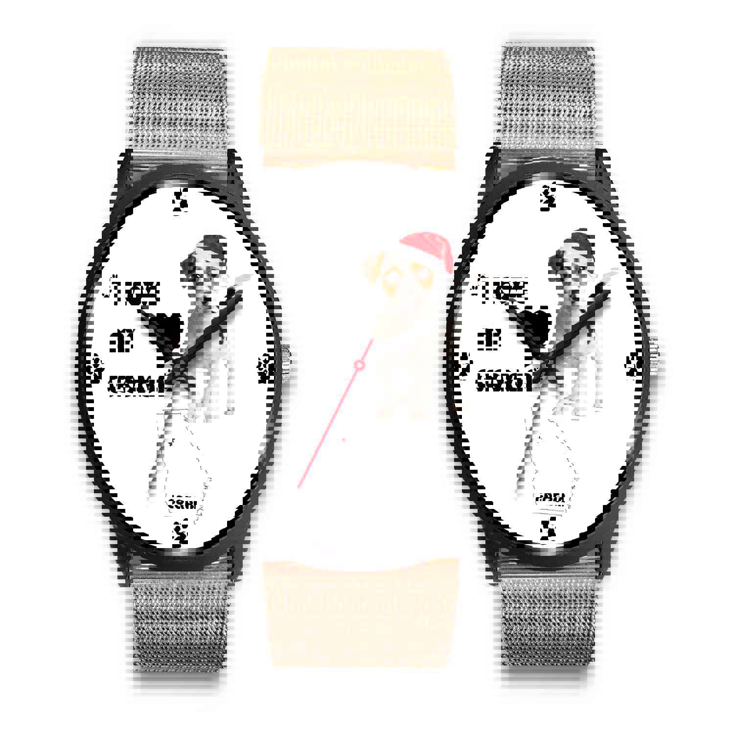 Amazing Jack Russell Terrier Georgia Christmas Special Wrist Watch