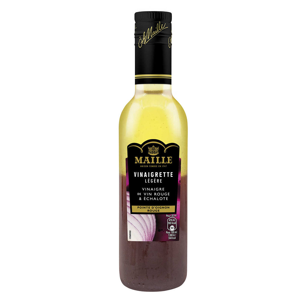 Maille - Red Wine, Shallot Red Onion Light Vinaigrette, 360ml Bottle