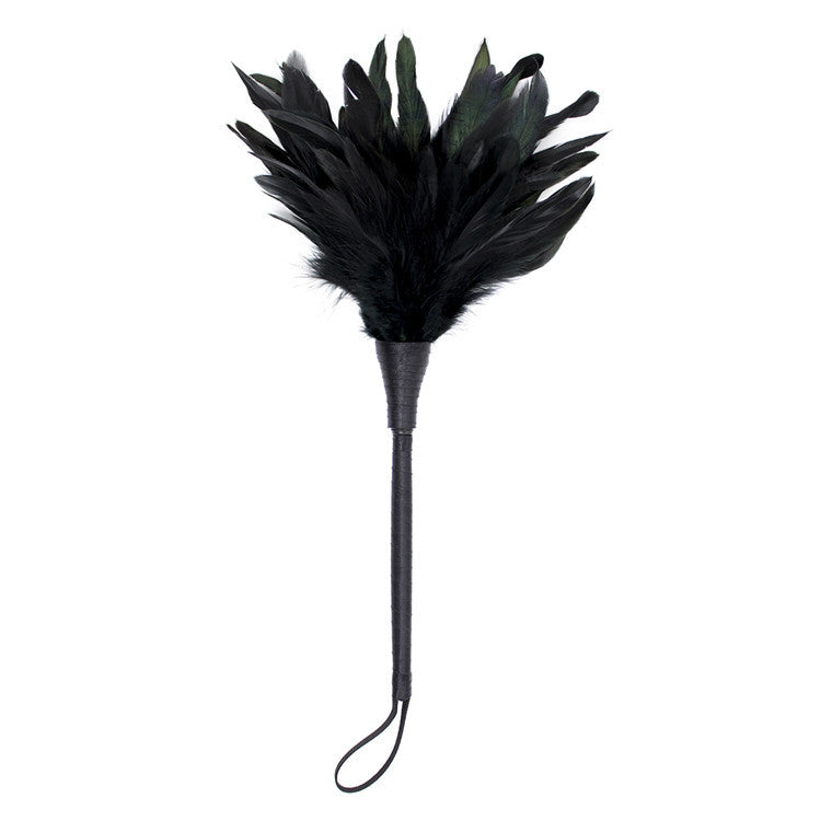 Couple Bed Tease Game Red Chicken Feather Tickling Toy