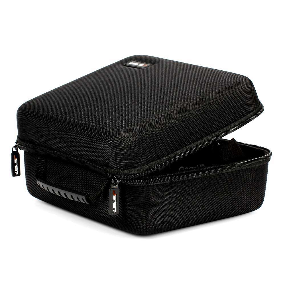 JSVER Gear VR Case - Protective Travel Storage Bag for Samsung Gear VR/Oculus Go Headset & Gamepad