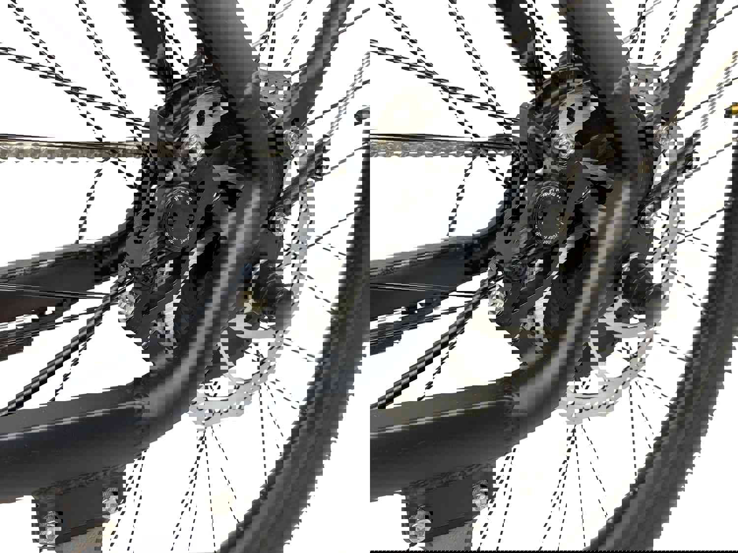 Sport Electric Bike - 500W Geared Hub, Cobalt Blue & Black