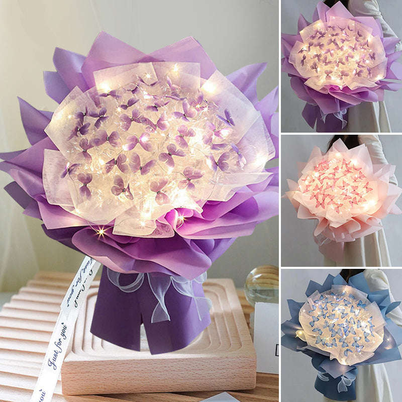 DIY Butterfly Bouquets - Creative Bouquet Gift for Girlfriend
