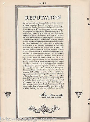 Life Magazine 1922 Antique Uncle Sam Graphic Art Deco Illustrations