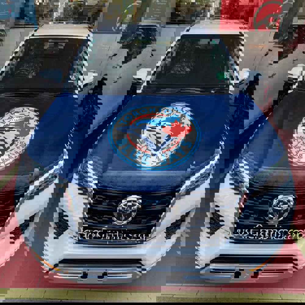 Toronto Blue Jays Itasha Car Vinyl Hood Wrap Decal Sticker