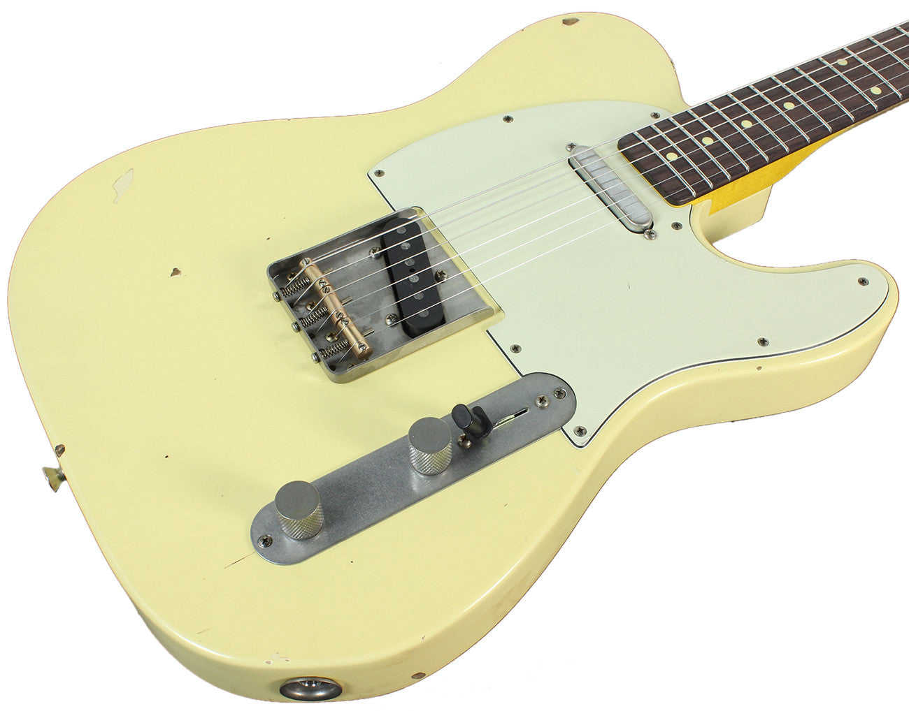 Nash T-63 Guitar - Vintage White with Light Aging