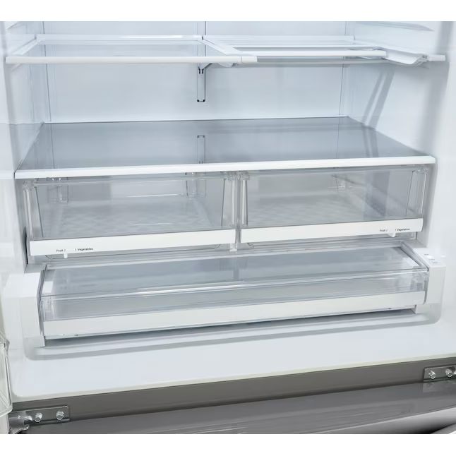 LG Craft Ice Smart WiFi Enabled 27.8-cu ft 4-Door French Door Refrigerator with Dual Ice Maker