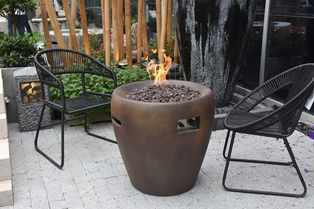 Lincoln Outdoor Fire Pit - Liquid Propane Fire Pit Table