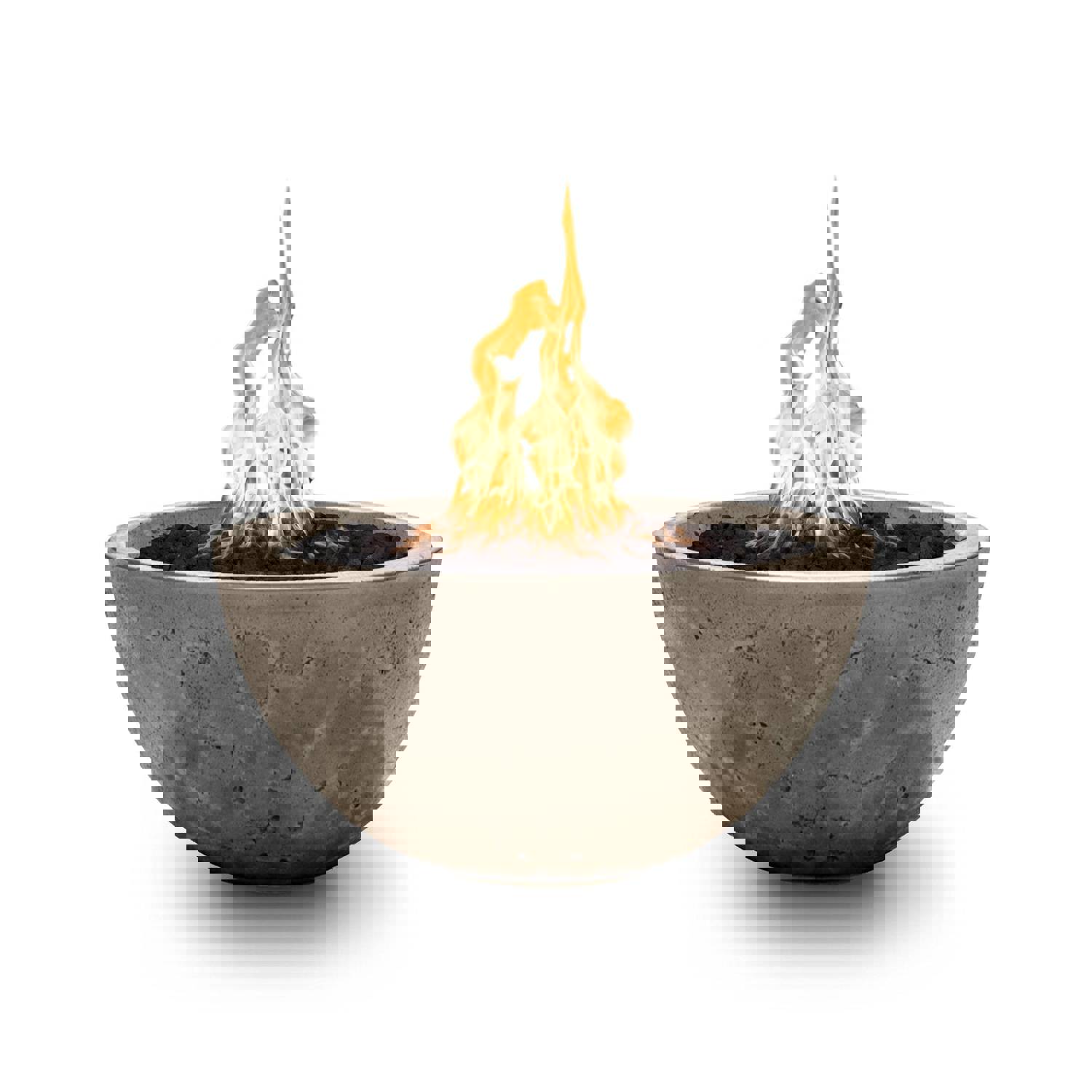 The Outdoor Plus 30 Luna Concrete Gas Fire Pit