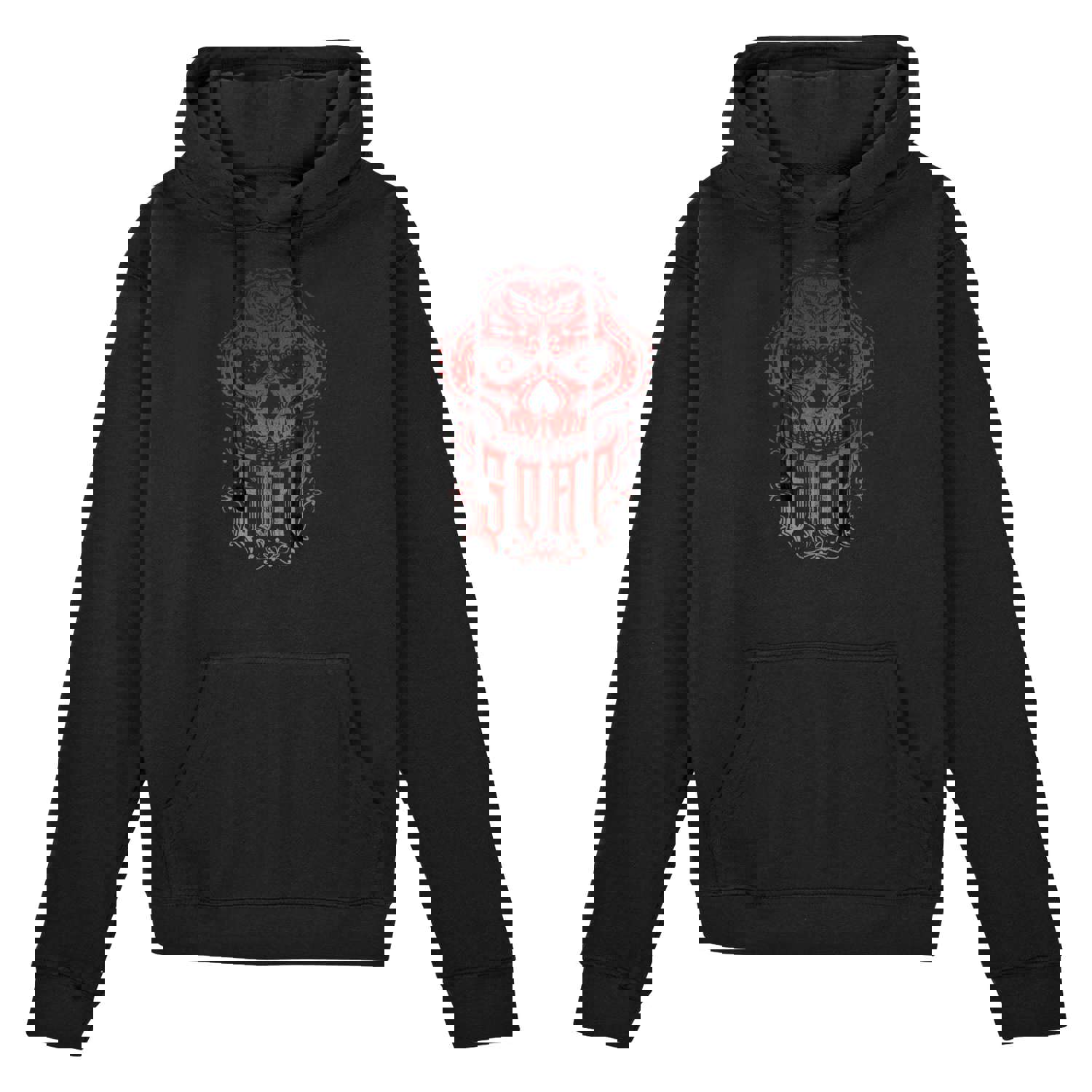 Call of Duty Soap Skull Mask Black Hoodie
