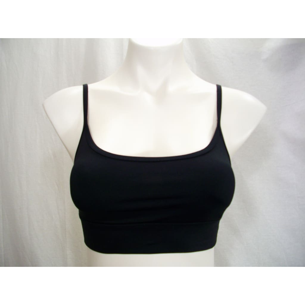 Everlast Low Impact STRAPPY BACK Wire Free Sports Bra SMALL Black NWT