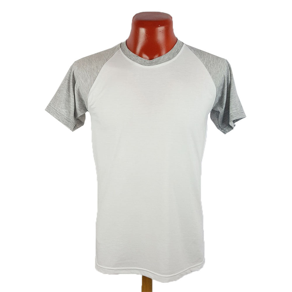 TKO19 Personalized Unisex Baseball Raglan Short Sleeve Longline T-Shirt (One-sided)