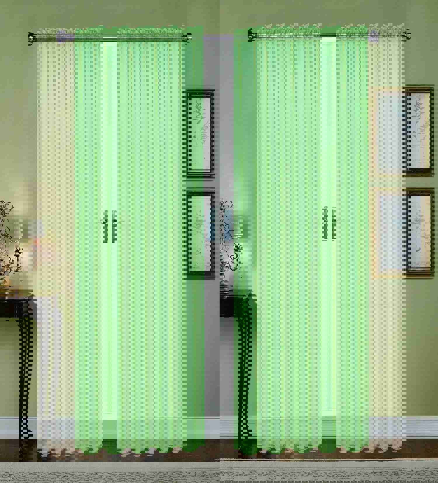 Monique 84L Sheer Voile Curtain by Editex - Elegant & Versatile Window Dressing