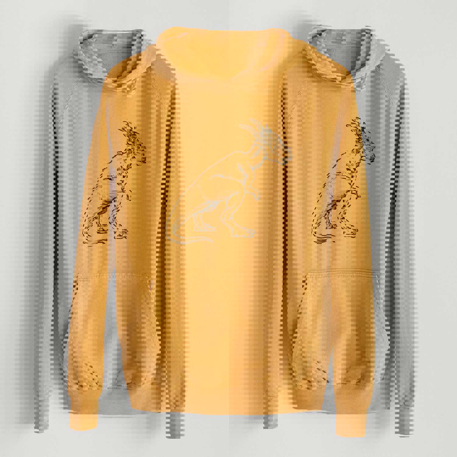 Stygimoloch - Mid-Weight Unisex Vintage 100% Cotton Hoodie