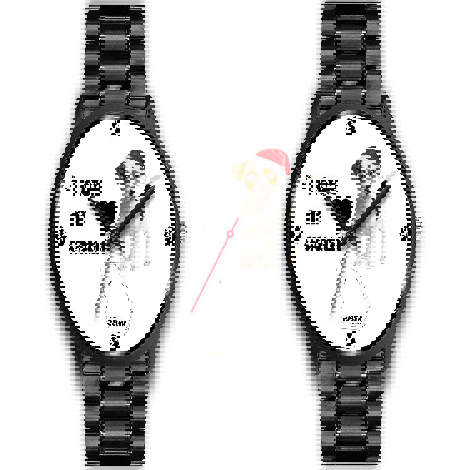 Amazing Jack Russell Terrier Georgia Christmas Special Wrist Watch