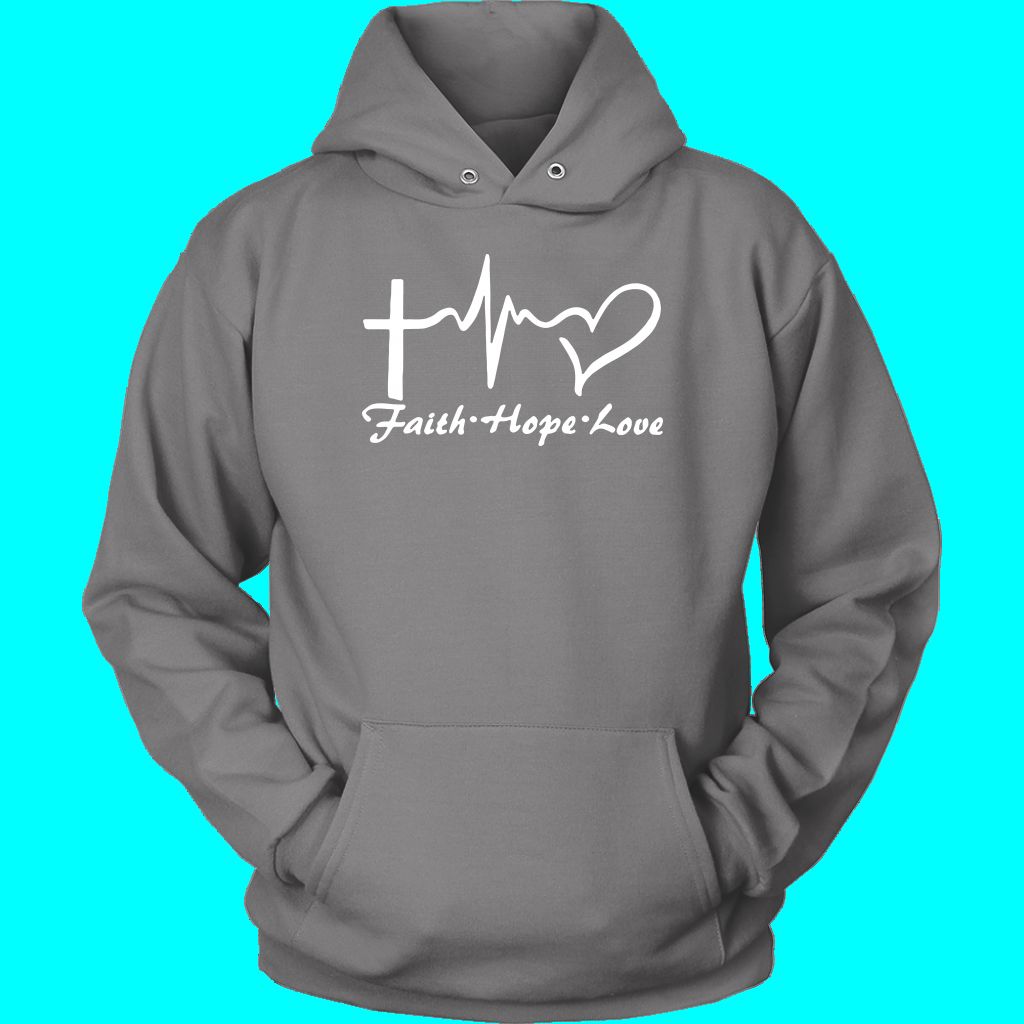 Faith, Hope, Love Hoodie