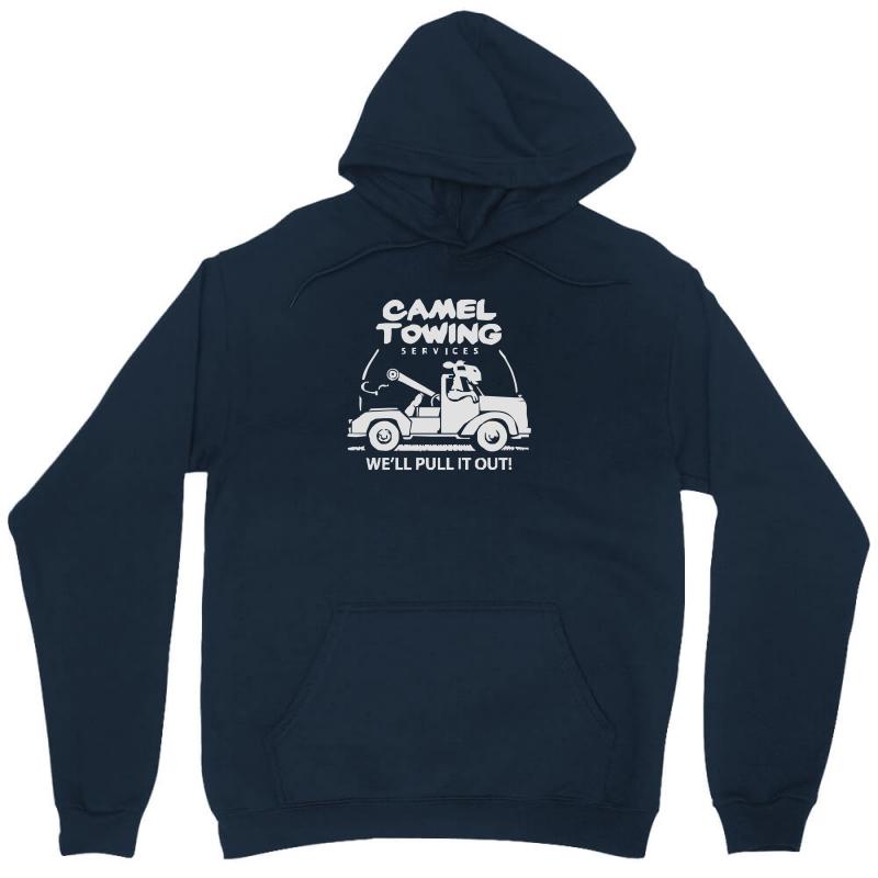 Camel Towing Unisex Hoodie - Durable & Soft with Unique Art