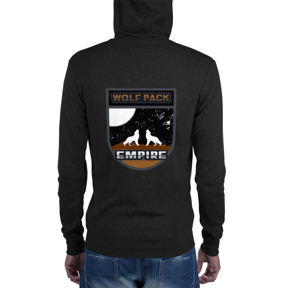 S-WP ZIP UP HOODIE - Lightweight Unisex Hoodie with Kangaroo Pocket