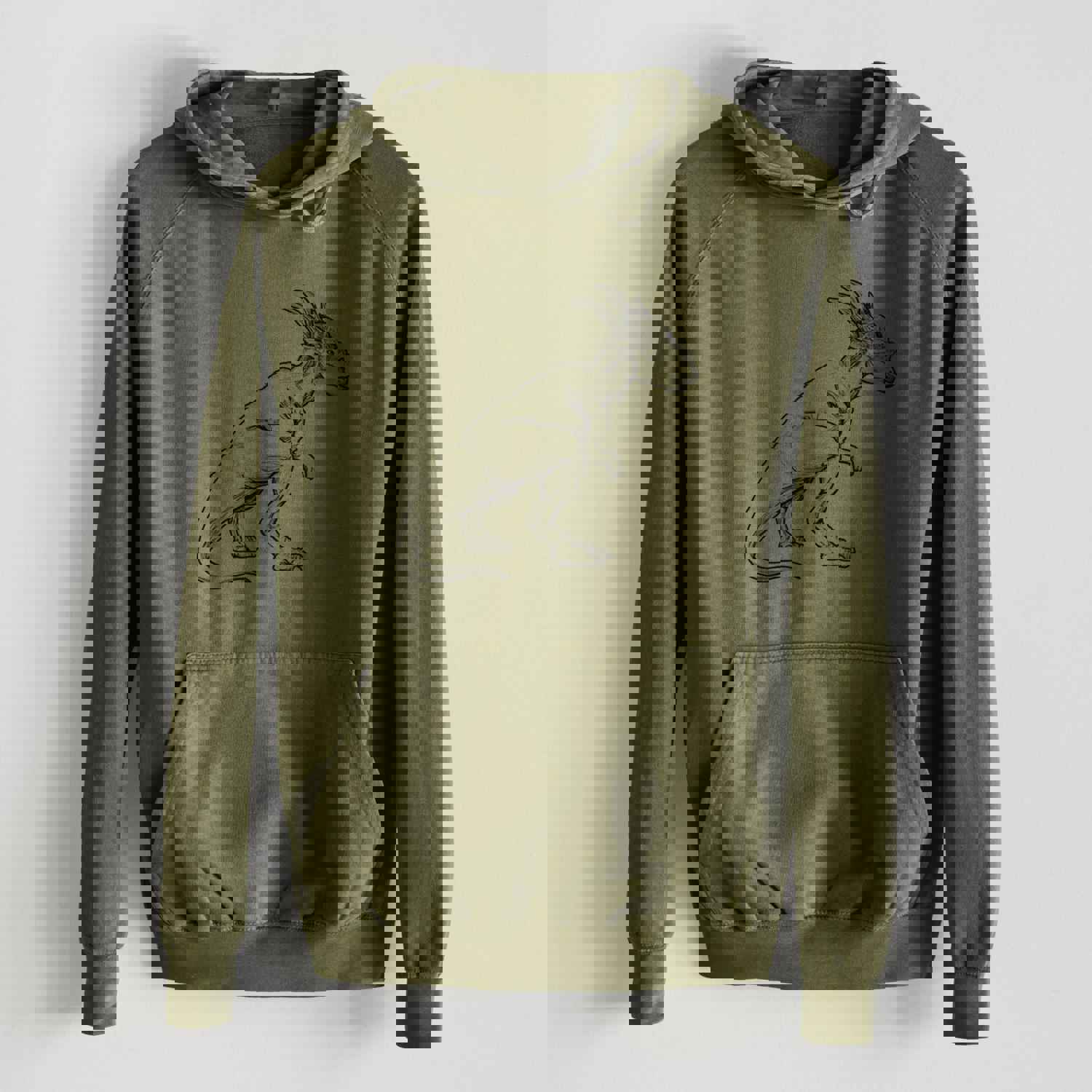 Stygimoloch - Mid-Weight Unisex Vintage 100% Cotton Hoodie