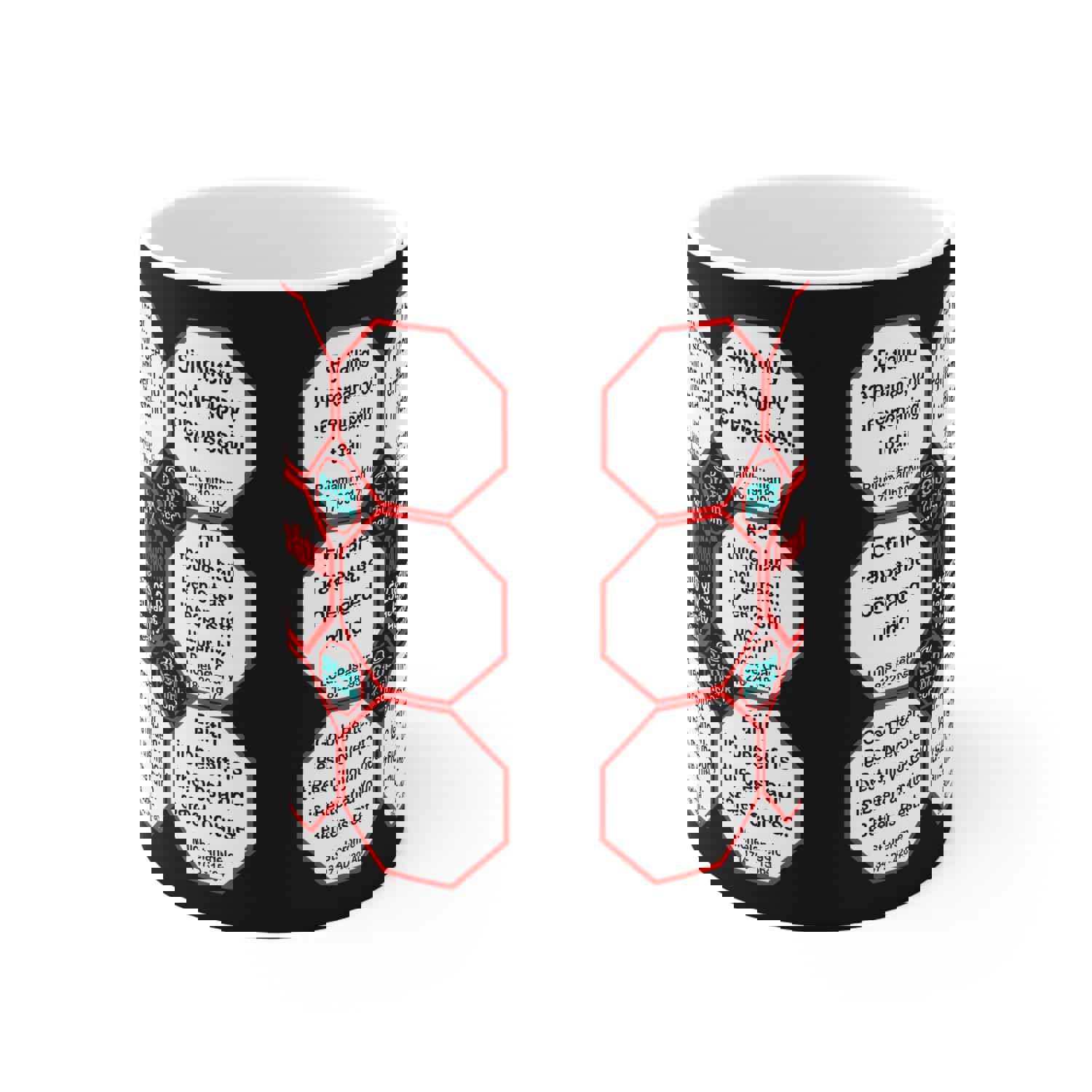 Team 7 of 52 Teams That Make Humanity Great! Drink Wisely in Mug Wisdoms Ceramic 11oz Cup