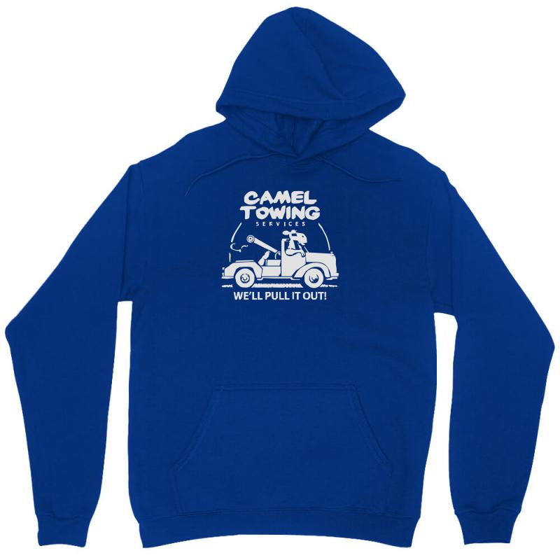 Camel Towing Unisex Hoodie - Durable & Soft with Unique Art