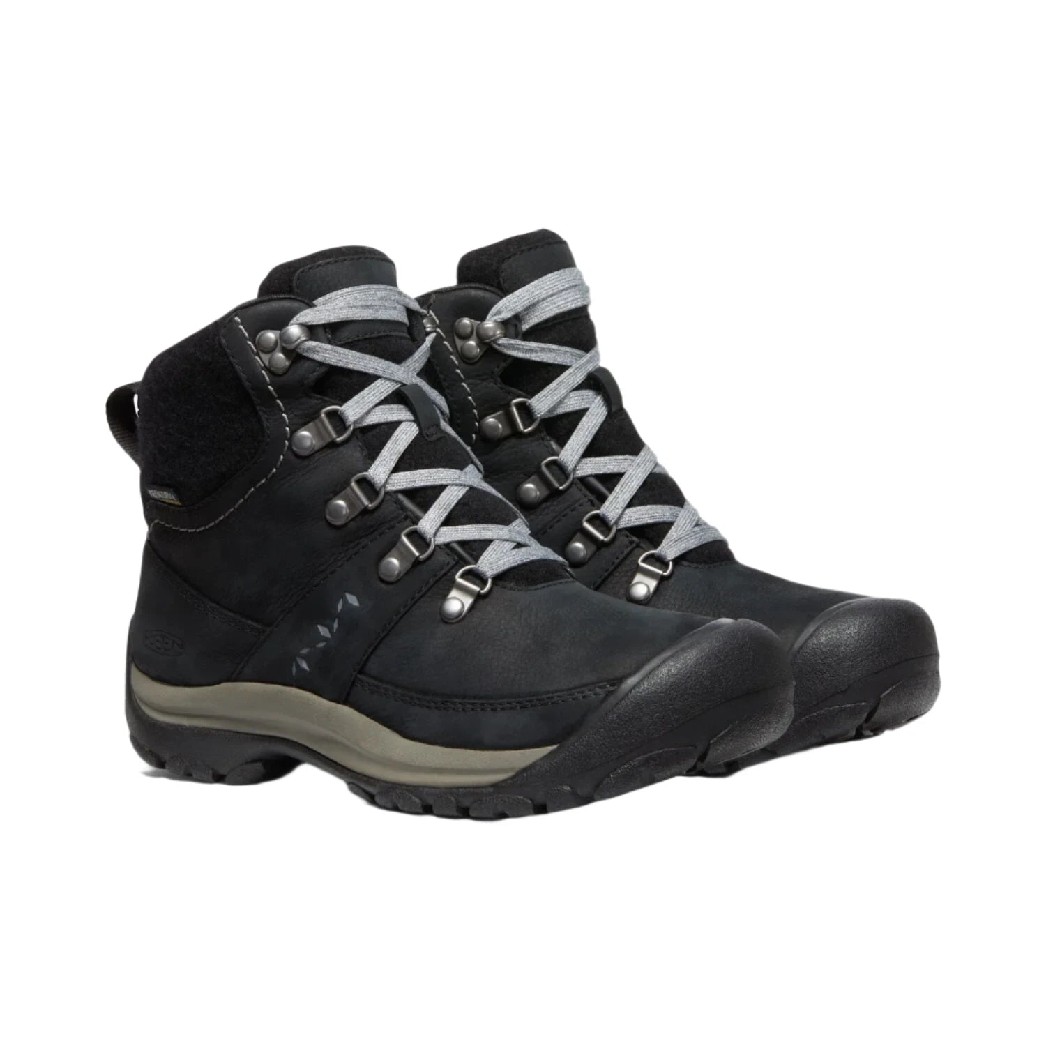 Women's Keen Kaci III Winter Waterproof Boot - Black / Steel Grey