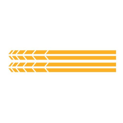 HotMeiNi Car Sticker 2sets4pcs Rearview Mirror Side Decal Stripe Vinyl Truck Vehicle Body Accessories