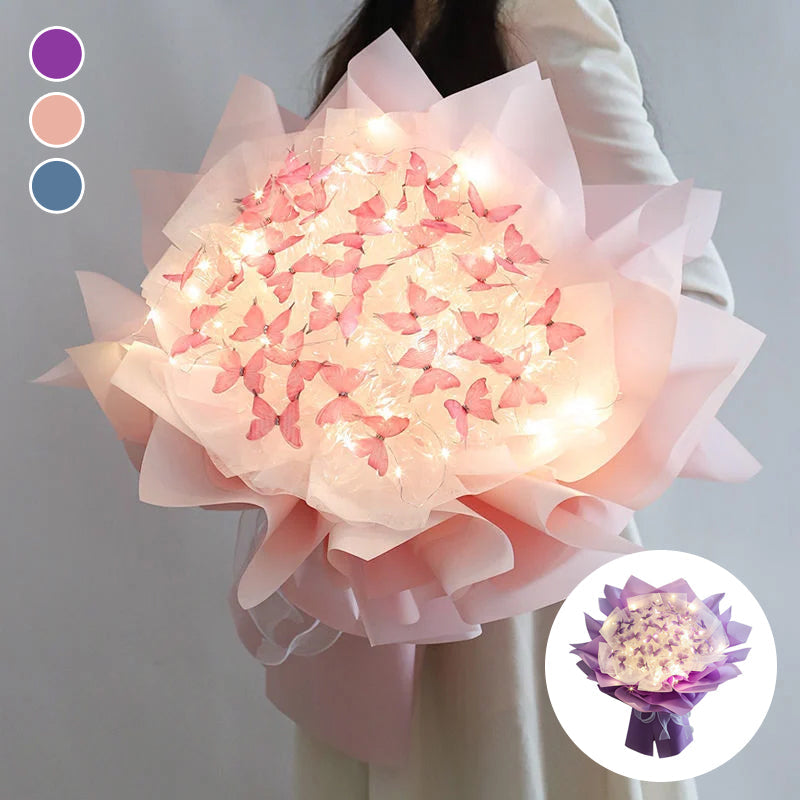 DIY Butterfly Bouquets - Creative Bouquet Gift for Girlfriend