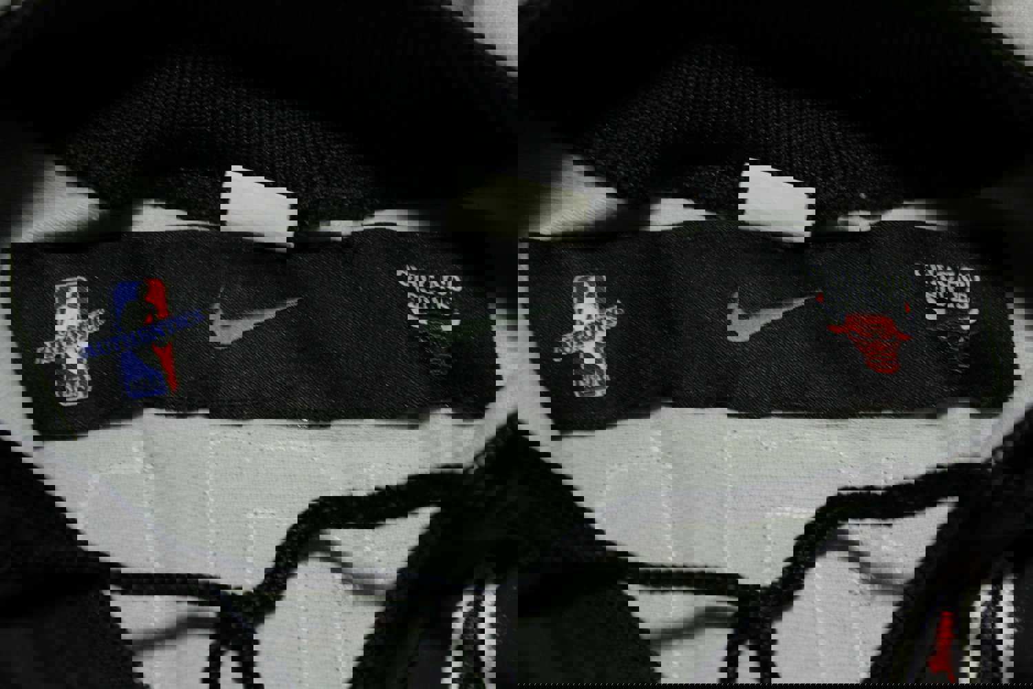 Chicago Bulls Vintage 90s Custom Made Nike Windbreaker Pullover Hoodie Jacket