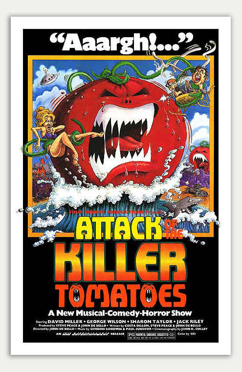 Attack Of The Killer Tomatoes - 11 x 17 Movie Poster (1980 Reprint)