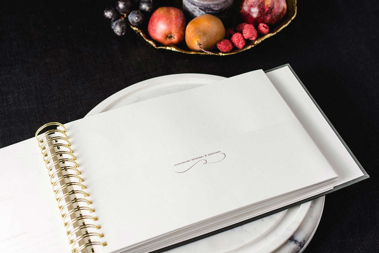 The Best is Yet to Come Anniversary Book - Steel Grey
