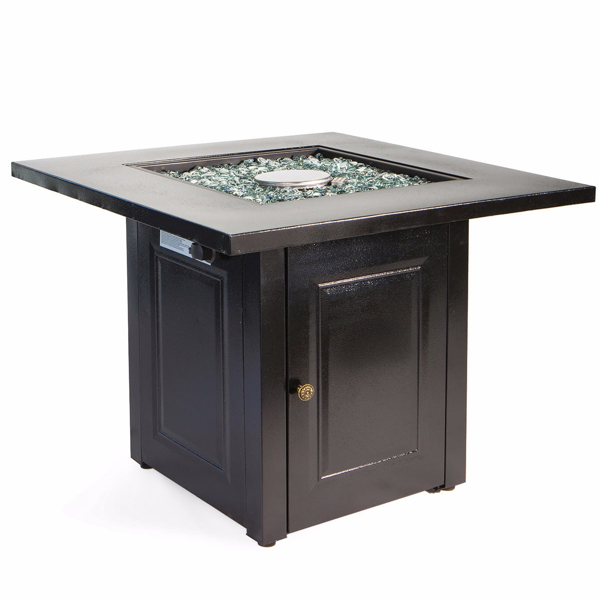 Barton Propane Gas Fire Pit Table with Ignition Control - 46,000 BTU Outdoor Heating Solution