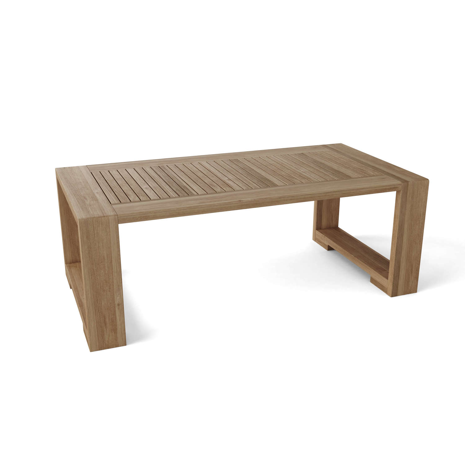 Capistrano Rectangular Coffee Table - Premium Teak Modern Design
