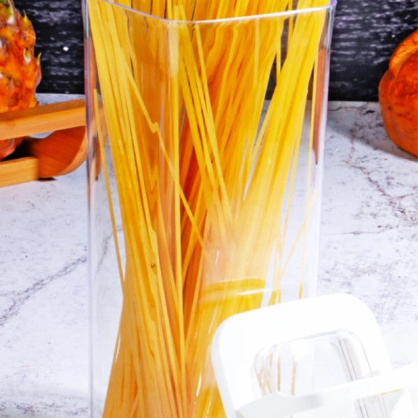 3-Piece Vacuum Food Storage Container Set Square 1.7 Lt