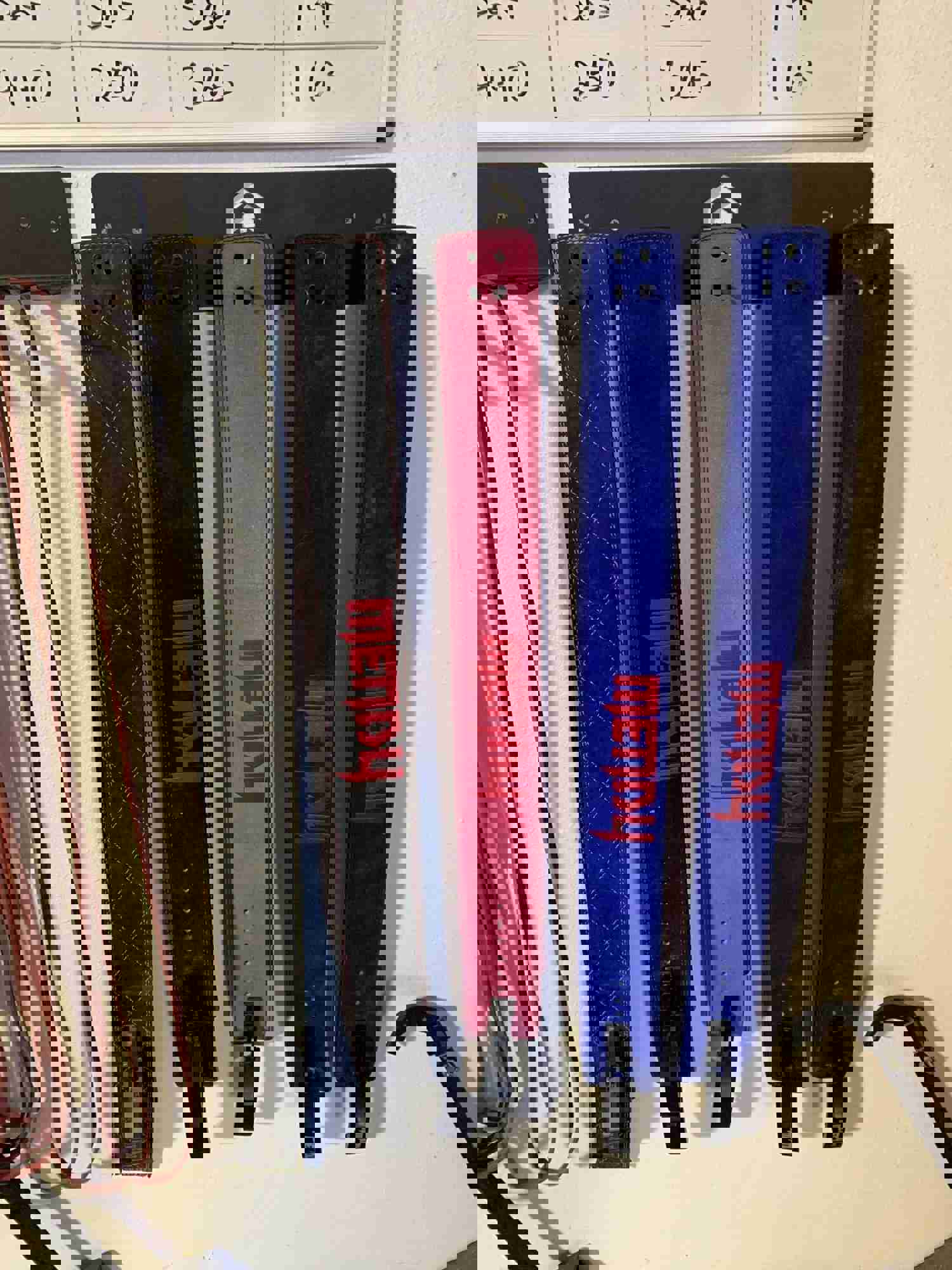 Granite Fitness Lever Belt Hanger / Holder - Wall Mount Gym Organizer