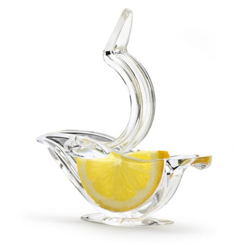 Bird Shape Acrylic Manual Lemon Juicer for Kitchen & Bar Use