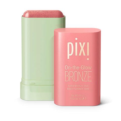 PIXI BEAUTY ON-THE-GLOW BRONZE (Warm Glow) - Hydrating Solid Bronzer for Cheeks & Lips