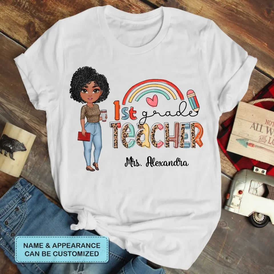 Personalized Custom T-shirt - Teachers Day, Birthday Gift For Teacher - Teacher I Am