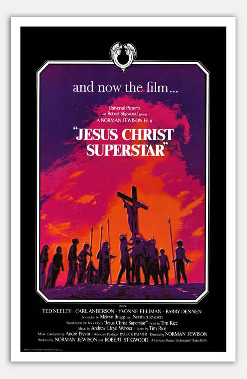 Jesus Christ Superstar - 11 x 17 Movie Poster (1973 Reprint)