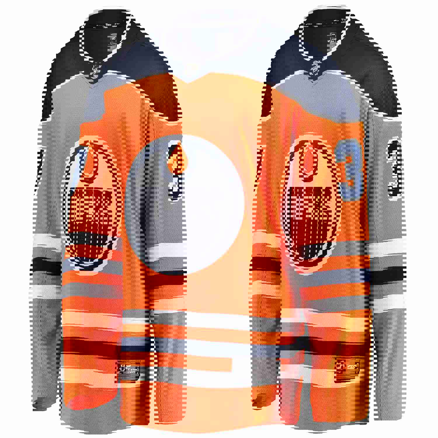 Warren Foegele Edmonton Oilers Fanatics Branded Home Breakaway Player Jersey - Orange