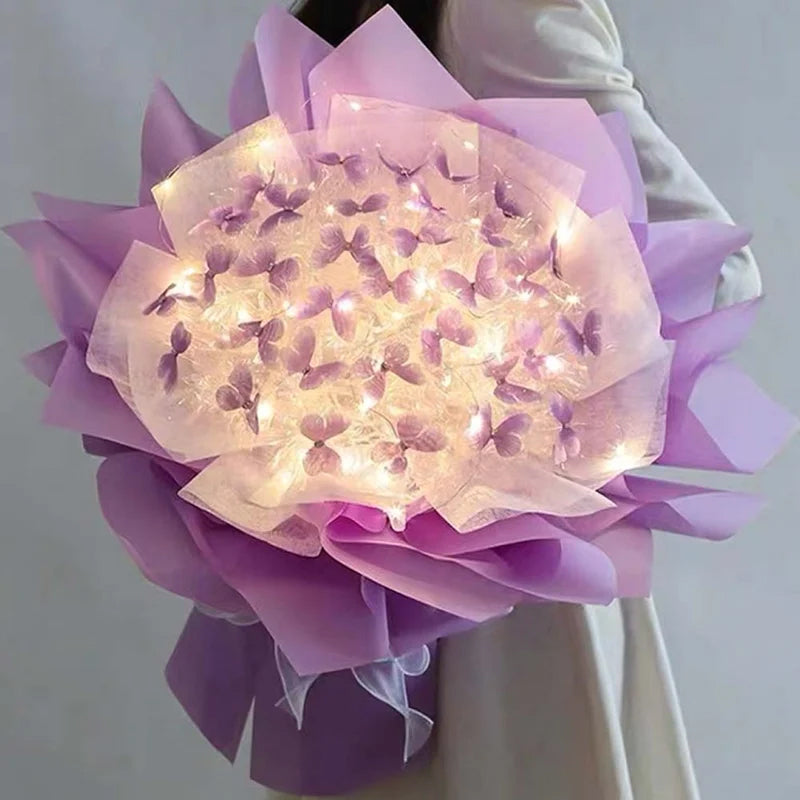 DIY Butterfly Bouquets - Creative Bouquet Gift for Girlfriend