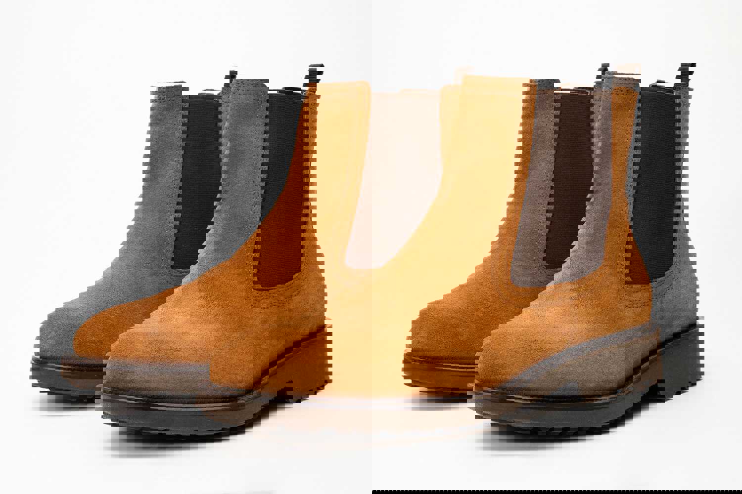 Nayrobi Tan Suede Leather Chelsea Casual Men Boot