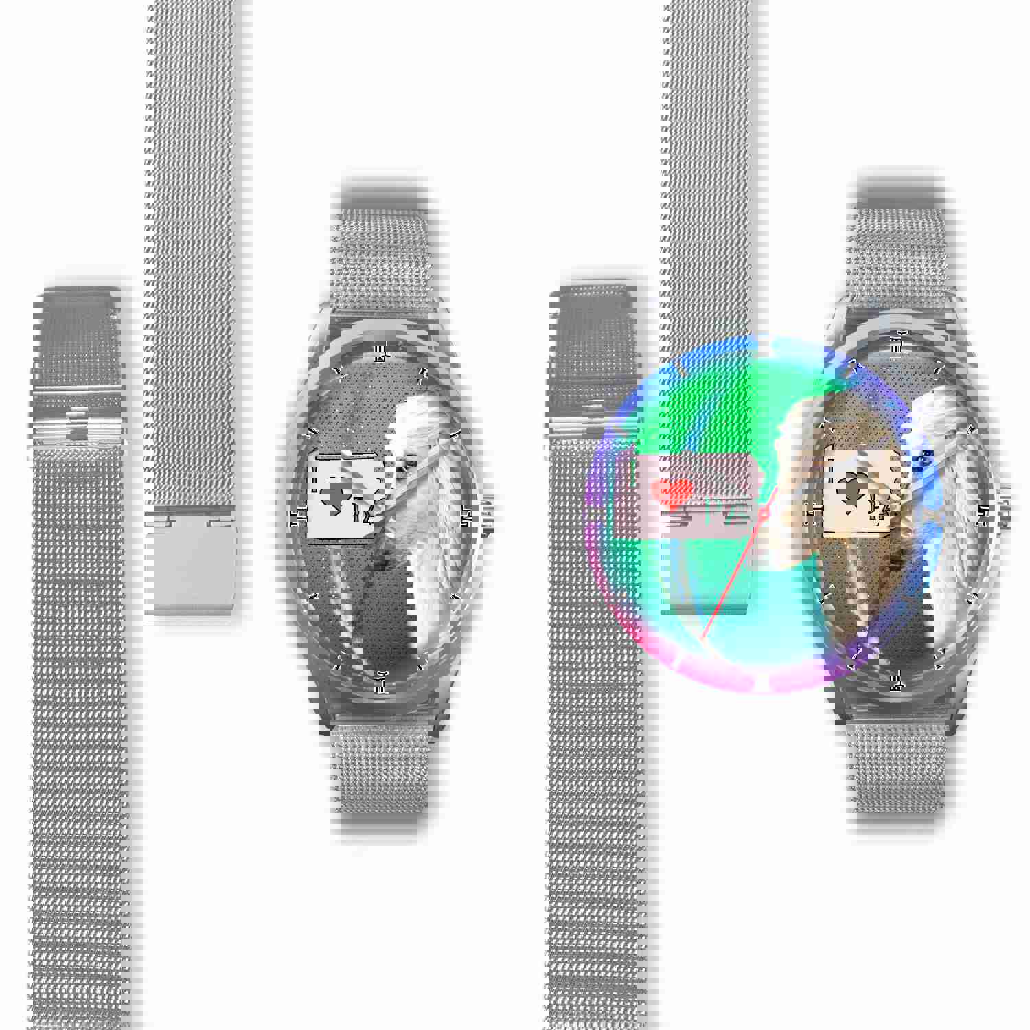 Amazing Afghan Dog Pennsylvania Christmas Special Wrist Watch