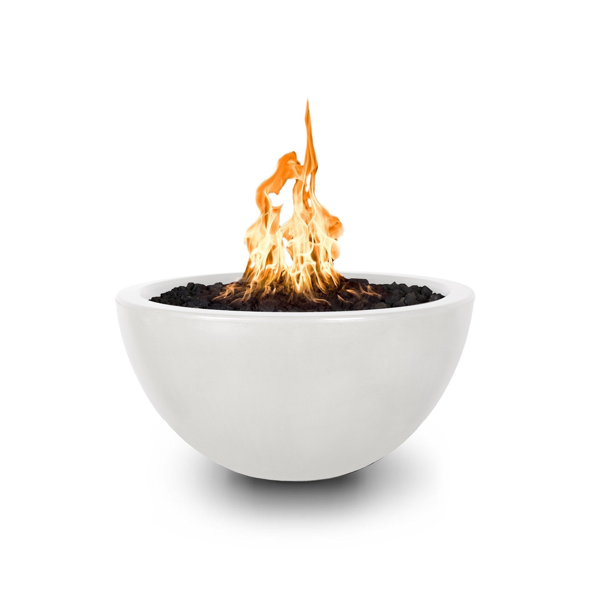 The Outdoor Plus 30 Luna Concrete Gas Fire Pit