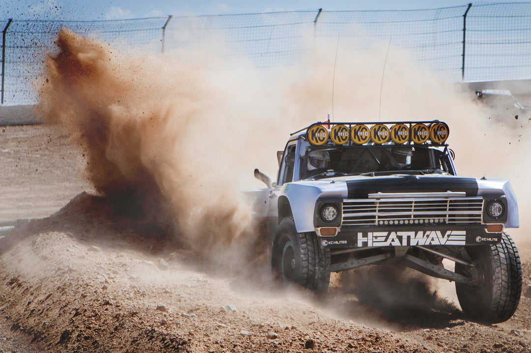 Heat Wave Billboard Decal Large - Premium Vinyl Sticker