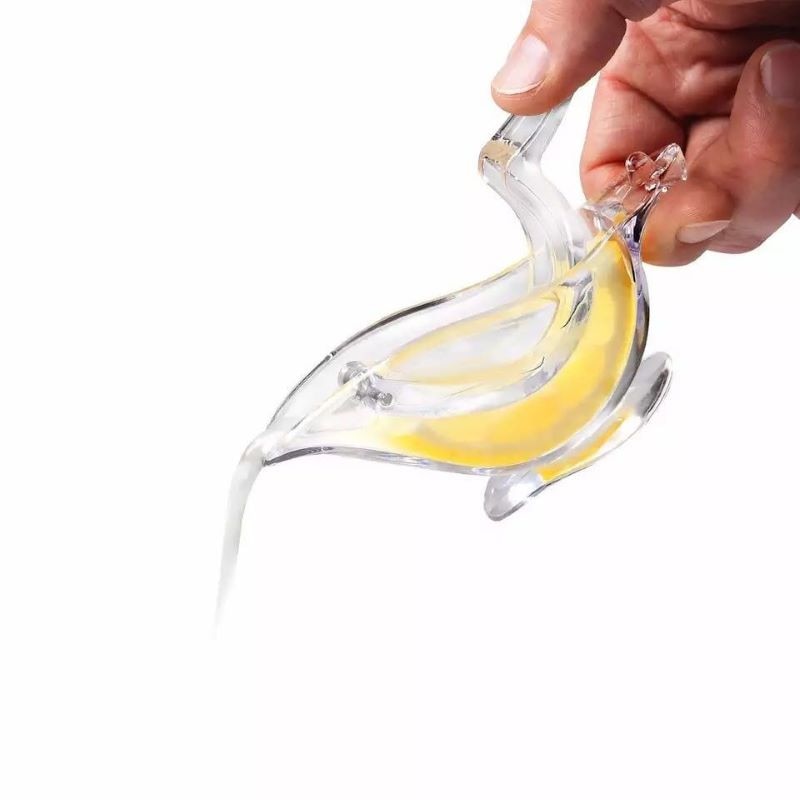 Bird Shape Acrylic Manual Lemon Juicer for Kitchen & Bar Use