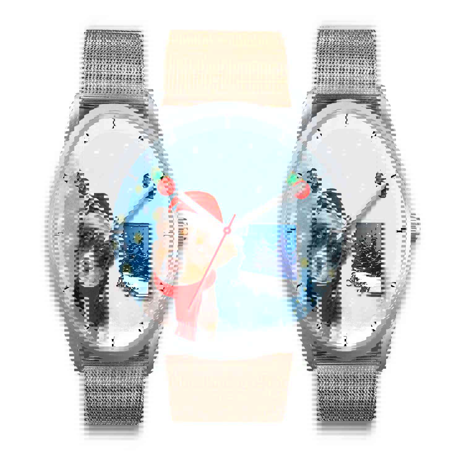 Miniature American Shepherd Arizona Christmas Special Wrist Watch