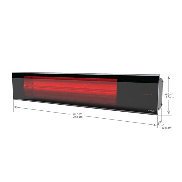 Dimplex DIR Outdoor/Indoor Electric Infrared Heater, 240V, 1800W
