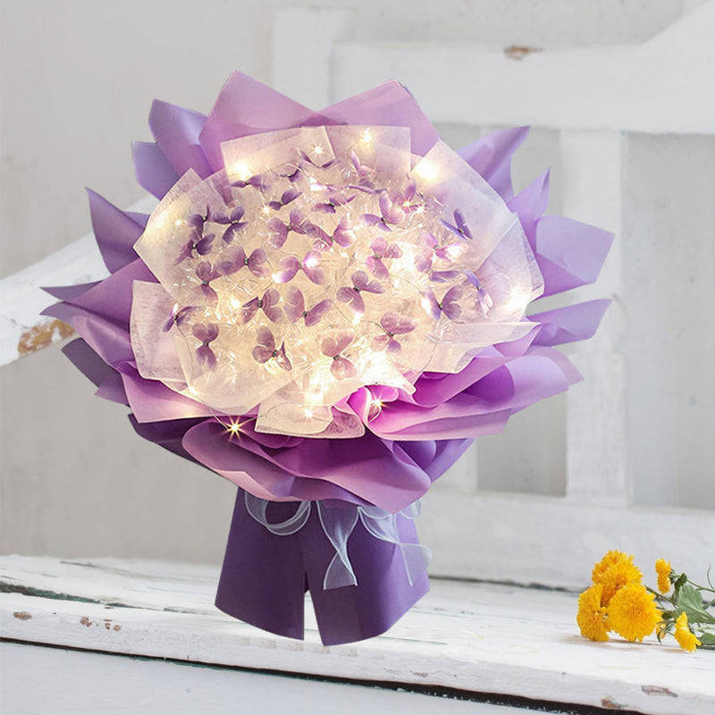 DIY Butterfly Bouquets - Creative Bouquet Gift for Girlfriend
