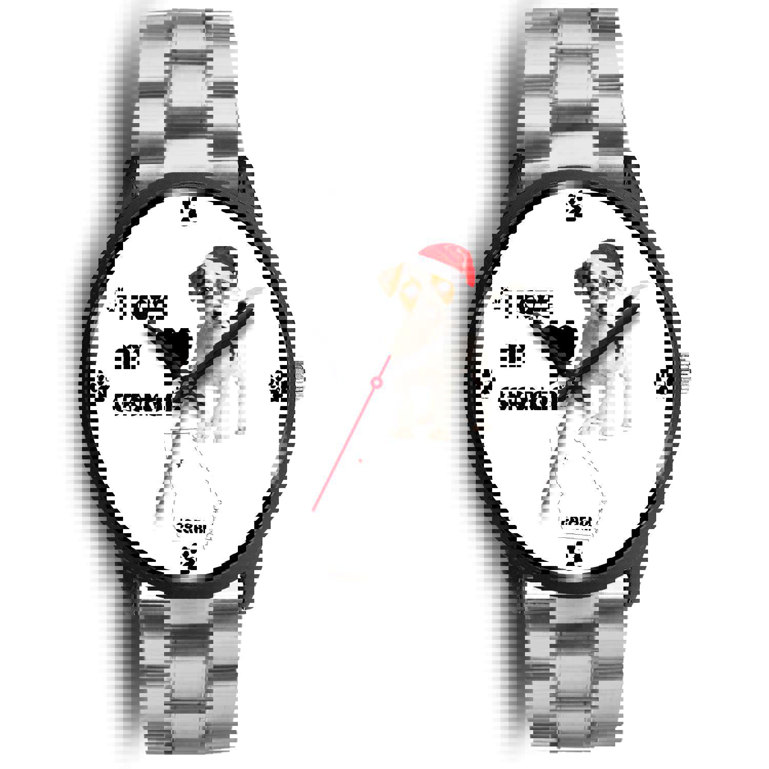 Amazing Jack Russell Terrier Georgia Christmas Special Wrist Watch